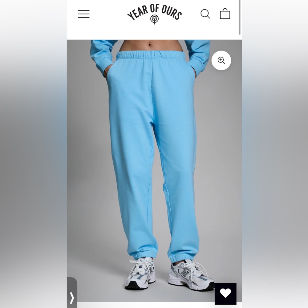 Year of Ours Sky Blue Joggers